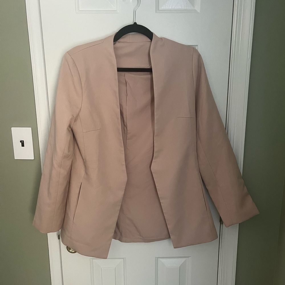 Elegant Women's Blush Jacket
